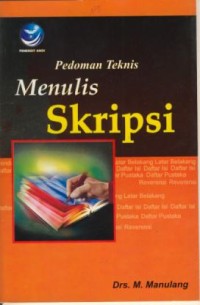Image of Pedoman Teknis Penulisan Skripsi