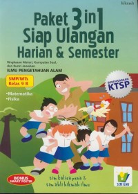 Image of Paket 3 In 1 Siap Ulangan Harian & Semester : Ringkasan Materi, Kumpulan Soal, dan Kunci Jawaban (Ilmu Pengetahuan Alam SMP/MTs Kelas 9 B)