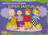Image of Sopan Santun - Nilai-Nilai Agama dan Moral