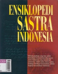 Image of Ensiklopedi sastra Indonesia :jil.2