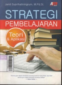 Image of Strategi pembelajaran : toeri & aplikasi