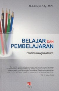 Image of Belajar dan pembelajaran : pendidikan agama islam