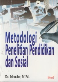 Image of Metodelogi penelitian pendidikan dan sosial