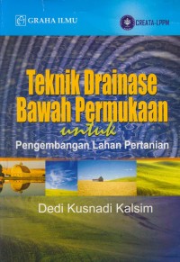 Image of Teknik drainase bawah permukaan