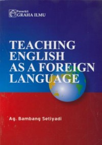Image of Teaching english as a foreign language
