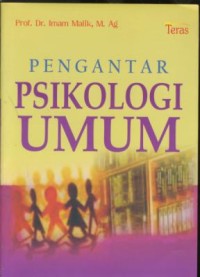 Image of Pengantar psikologi umum