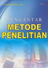 Image of Pengantar metode penelitian