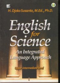 Image of English for science : an integrated language approach