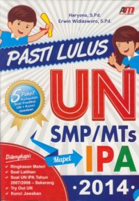 Image of Pasti lulus UN SMP/MTs IPS 2014