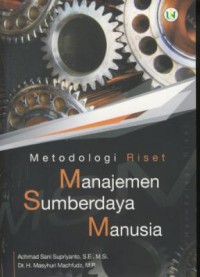 Image of Metodologi riset manajemen sumberdaya manusia