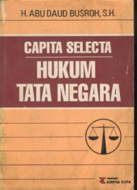 Image of Capita selecta hukum tata negara