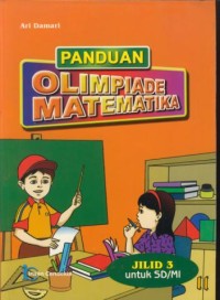 Image of Panduan olimpiade matematika jilid 3 untuk SD/MI
