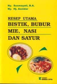 Image of Resep utama bistik, bubur, mie, nasi dan sayur