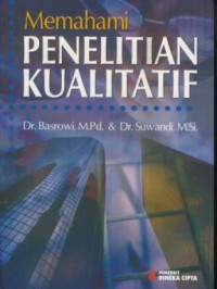 Image of Memahami penelitian kualitatif