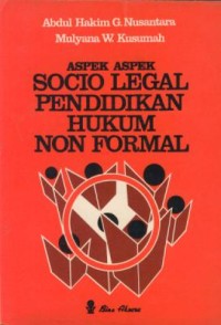 Image of Aspek-aspek socio legal pendidikan hukum non formal