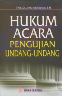 Image of Hukum acara pengujian undang-undang