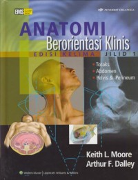 Image of Anatomi berorientasi klinis jil. 1 :toraks. abdomen, pelvis & perineum
