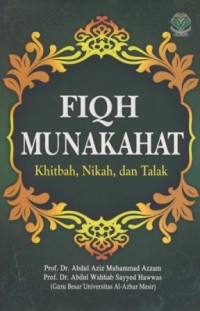 Image of Fiqh Munakahat : Khitbah, nikah, dan talak