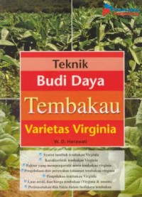 Image of Teknik budidaya tembakau : varietas virginia