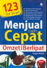 Image of 123 tips simpel menjual lebih cepat omzet makin berlipat