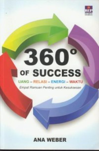 Image of 360 of success  uang-relasi-energi-waktu : empat ramuan penting untuk kesuksesan
