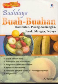 Image of Budidaya buah-buahan : rambutan, pisang, semangka, jeruk, mangga, pepaya