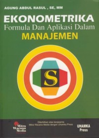 Image of Ekonometrika : formula dan aplikasi dalam manajemen