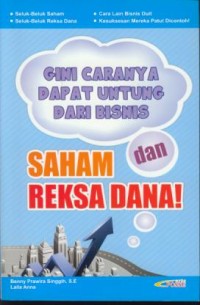 Image of Gini caranya dapat untung dari bisnis saham dan reksa dana !