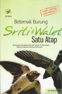 Image of beternak burung sriti & walet satu atap