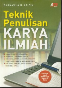 Image of Teknik penulisan karya ilmiah