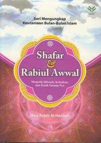 Image of Shafar & rabiul awwal : memetik hikmah, kebaikan, dan kasih sayangnya