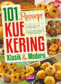 Image of 101 resep kue kering klasik & modern