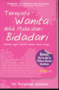 Image of Ternyata wanita lebih mulia dari bidadari : amalan agar wanita mudah masuk surga