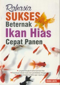 Image of Rahasia sukses beternak ikan hias cepat panen