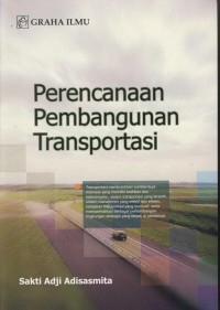 Image of Perencanaan pembangunan transportasi