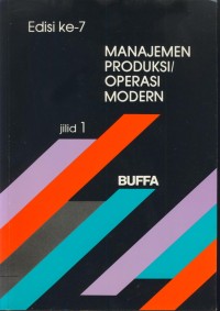 Image of Manajemen produksi operasi modern