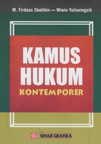 Image of Kamus hukum kontemporer