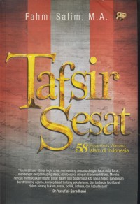 Image of Tafsir sesat : 58 essai kritis wacana islam di indonesia