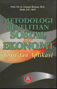 Image of Metodologi Penelitian Sosial Dan Ekonomi