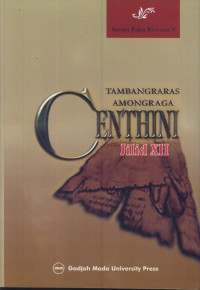 Image of Tambangraras amongrama centhini Jil. XII