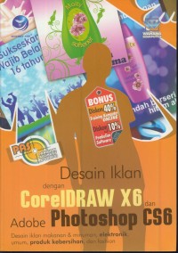 Image of Pas desain iklan dengan corelDRAW X6 dan adobe photoshop CS6