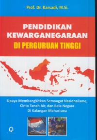 Image of Pendidikan kewarganegaraan di perguruan tinggi