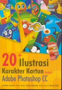Image of 20+ Ilustrasi karakter kartun dengan Adobe Photoshop CC