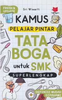 Image of Kamus pelajar pintar tata boga untu smk super lengkap