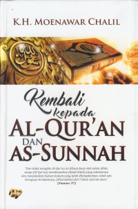 Image of Kembali kepada Al-Qur'an dan As-Sunnah