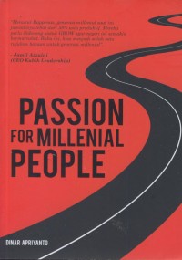 Image of Passion for millenial people