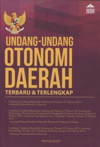 Image of Undang-undang otonomi daerah terbaru & terlengkap