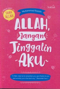 Image of Allah, jangan tinggalin aku