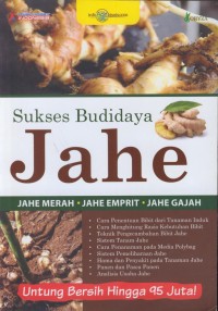 Image of Sukses budidaya jahe