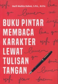 Image of Buku pintar membaca karakter lewat tulisan tangan